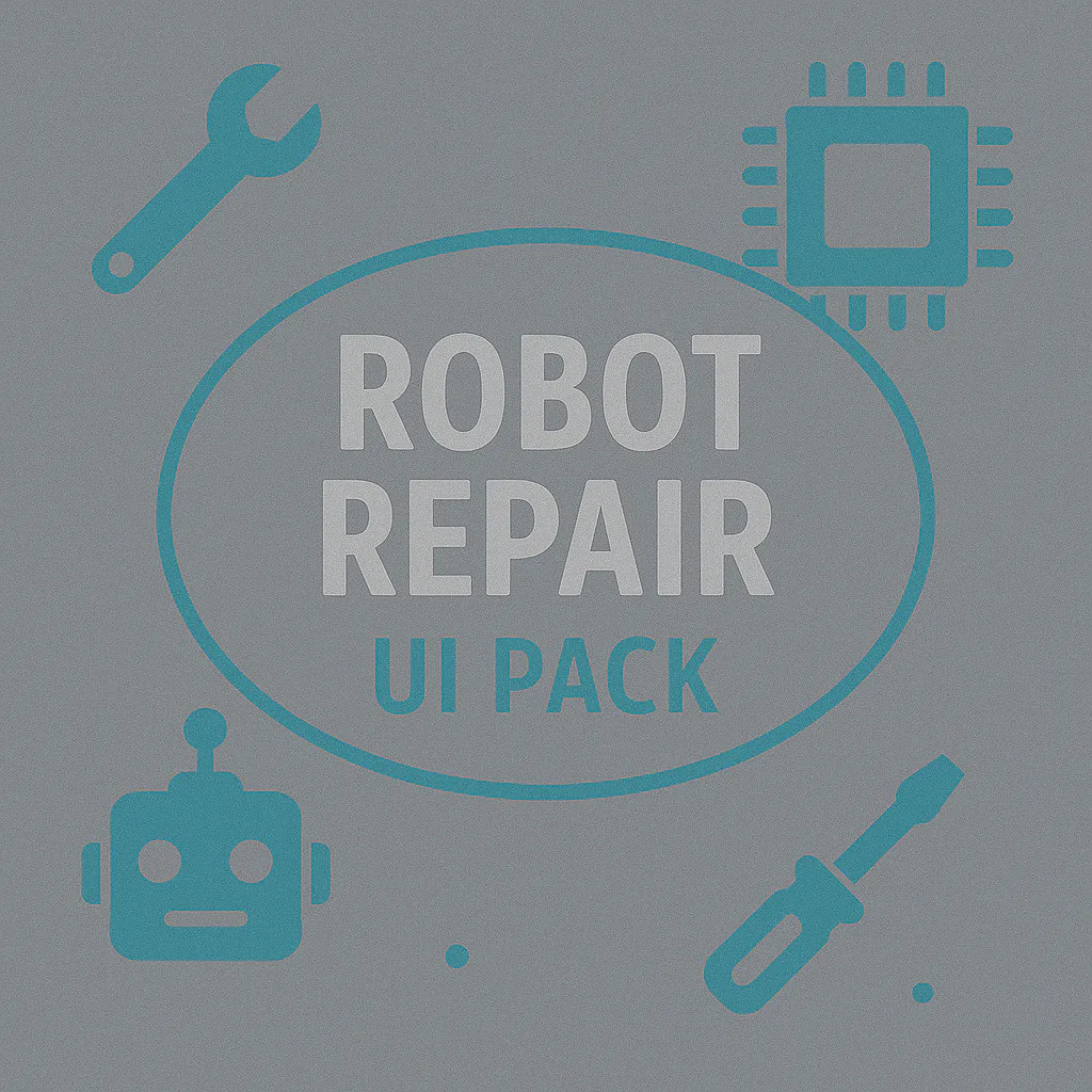 Robot Repair UI Pack product preview